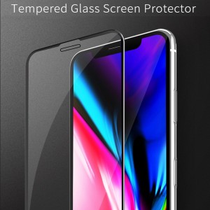 2.5D الحرير مطبوعة الزجاج المقسى حامي الشاشة ل XI / XI MAX 2019